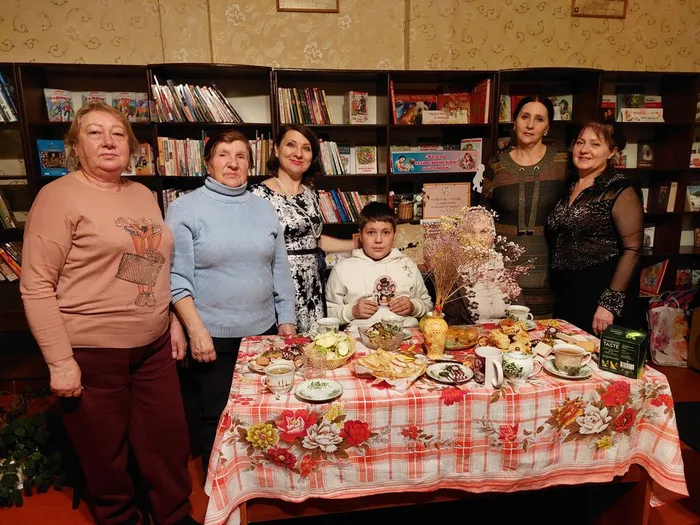 Участники праздника для мам