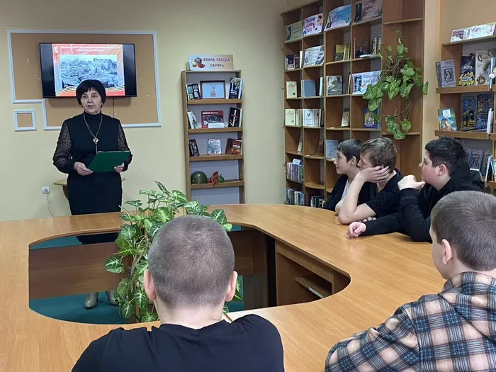 Рассказ ведущей мероприятия