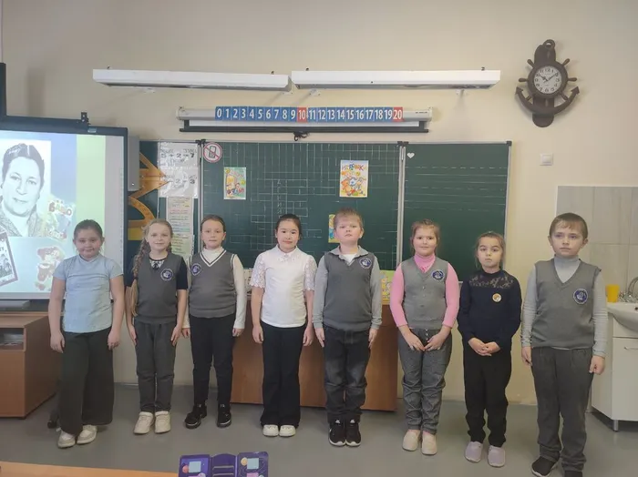 Юные слушатели творчества Агнии Барто