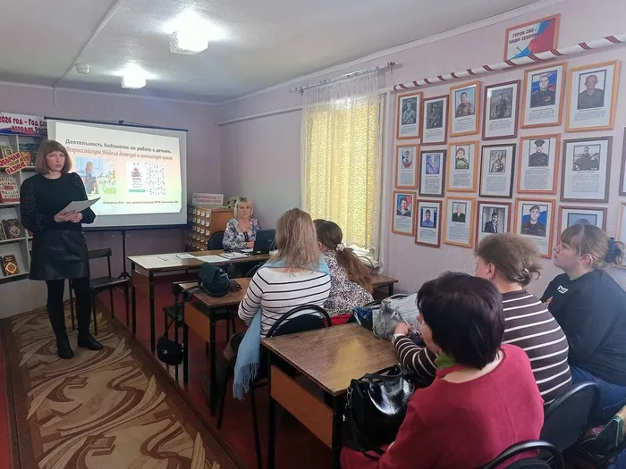 Тематику мероприятий для детей в наступившем году освещает Л.И.Надежина
