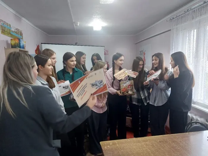 Награждение от Ведущей встречи