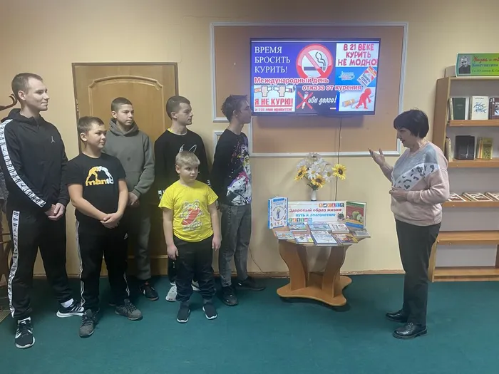 Участники познавательной беседы