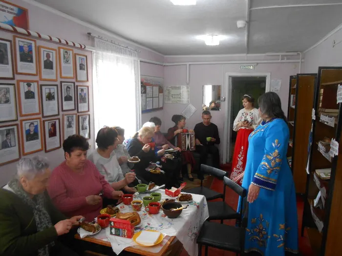 Хлебосольное застолье