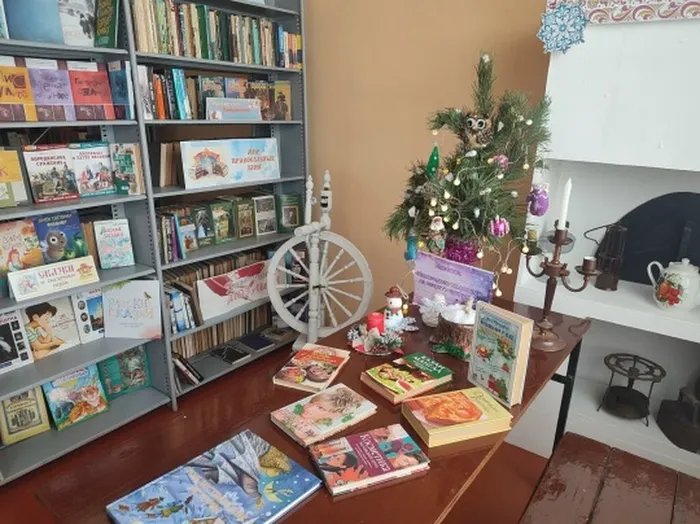 Васильевская библиотека в Новый год