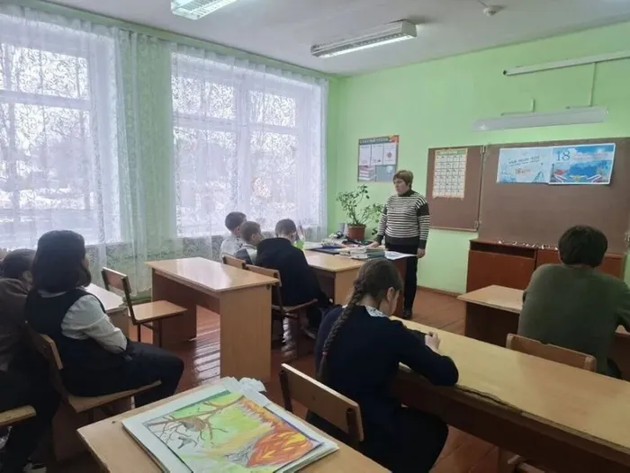Мероприятие для Верхнеапоченских школьников