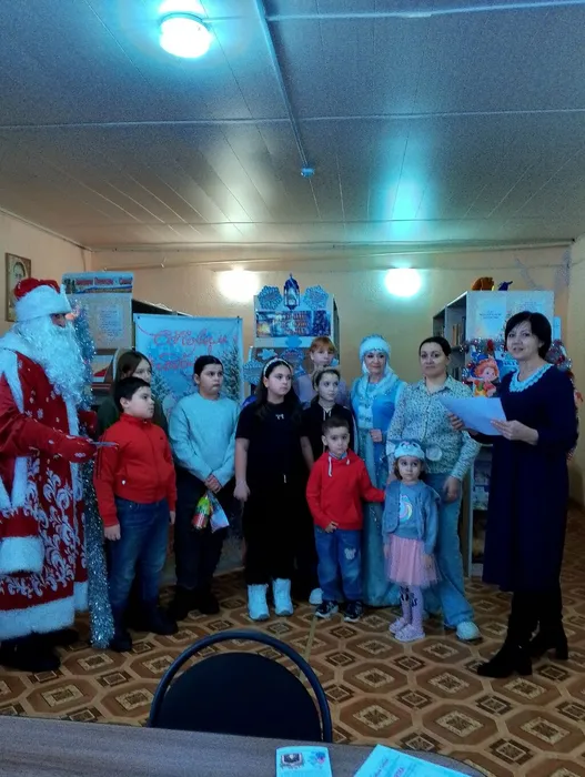 Участники волшебной новогодней встречи