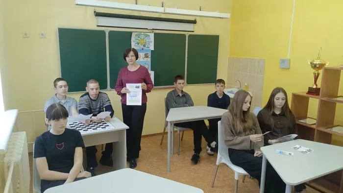 Участники часа профориентации
