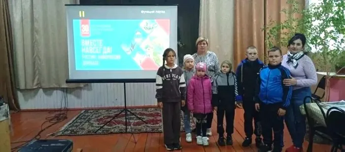 Участники патриотического часа